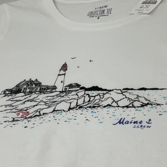 NWT J Crew women’s short sleeve Collector Tee, size S - Picture 3 of 4